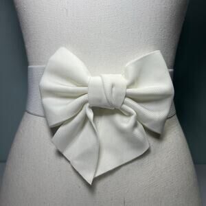 Accessories | Bridal Sash Nwt Elegant Cream Beaded Silk 